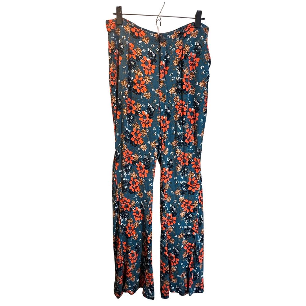 Free People Floral Wide
Leg Trousers - Size M